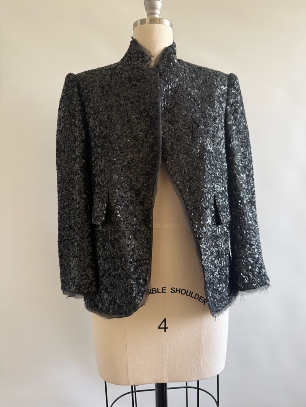 Zadig & Voltaire Verys Sequin blazer black XS